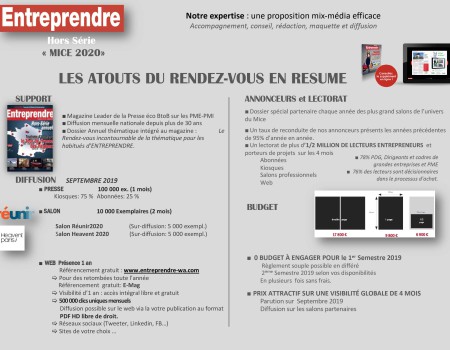 Kit Media Entreprendre - MICE 2020-3